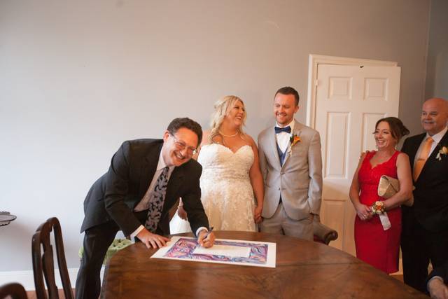 Wedding couple