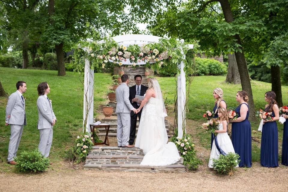 Outdoor ceremony