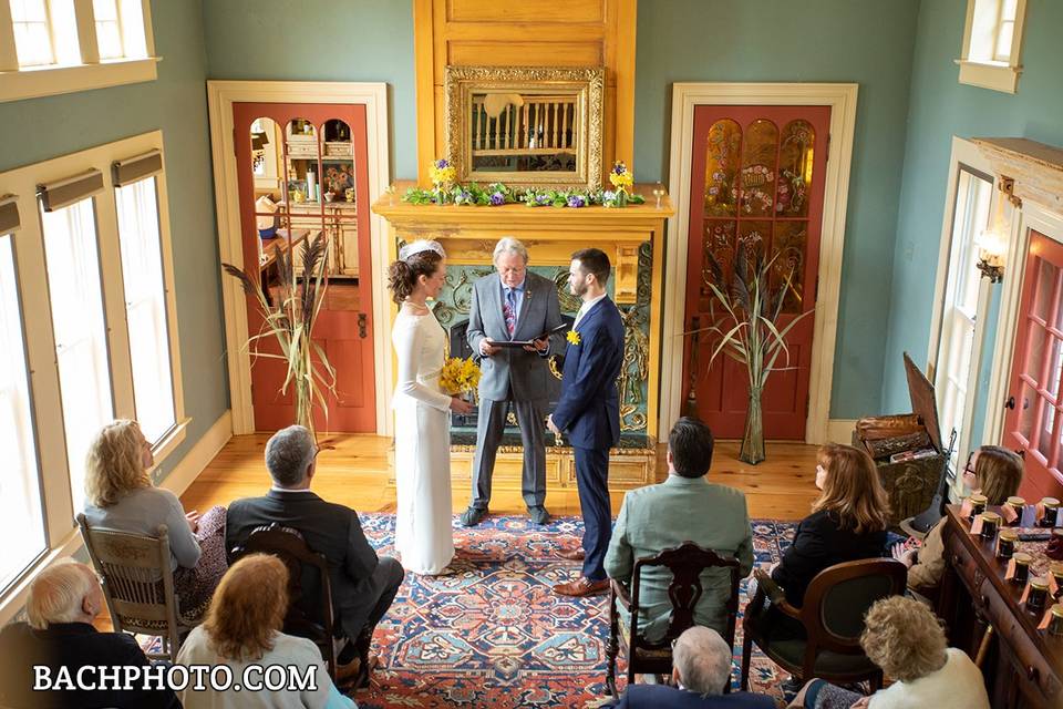 Small Wedding in Great Room
