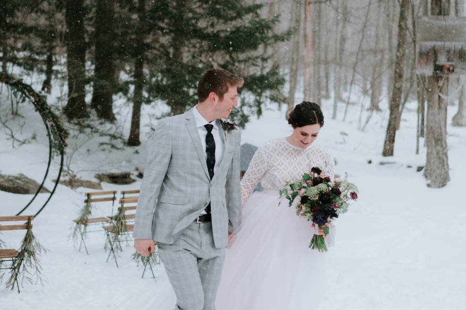 Winter wedding