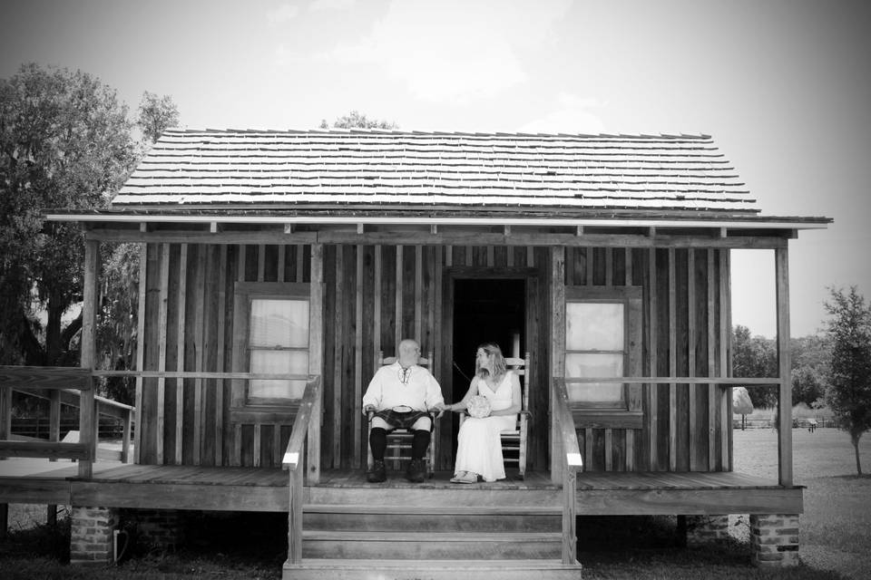 Historic home wedding
