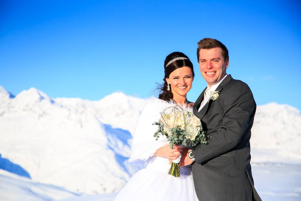 Winter wonderland wedding