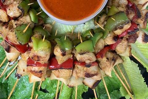 Grilled Chicken Kabobs