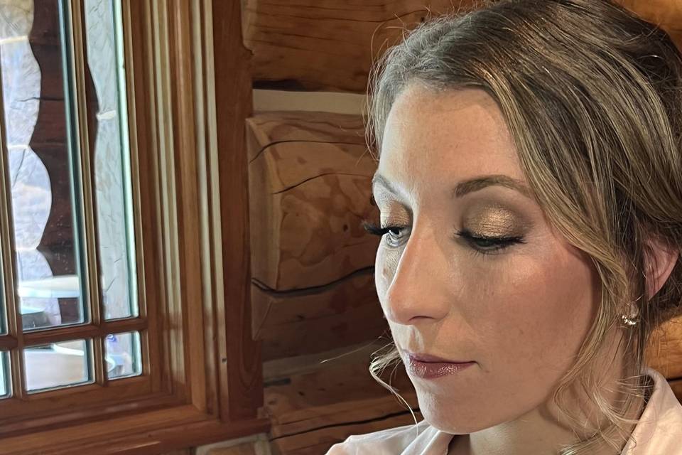 Airbrush bridesmaid