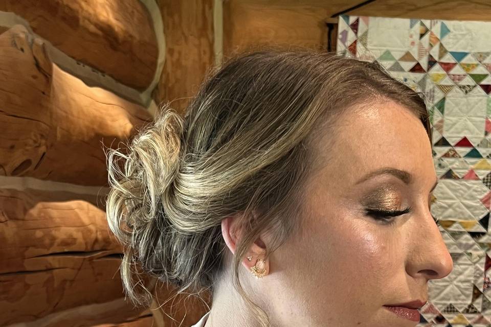 Airbrush bridesmaid