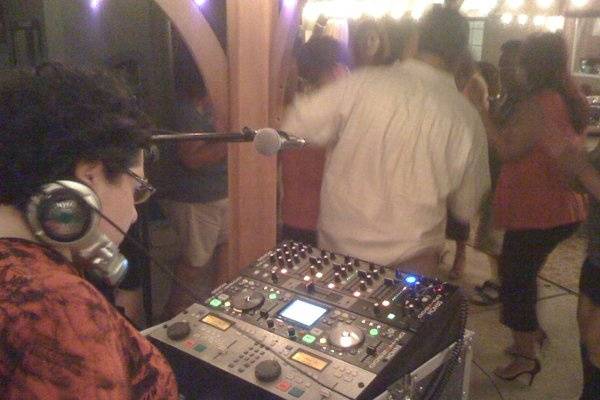 I get the party started.