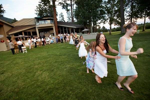 Kids at the wedding