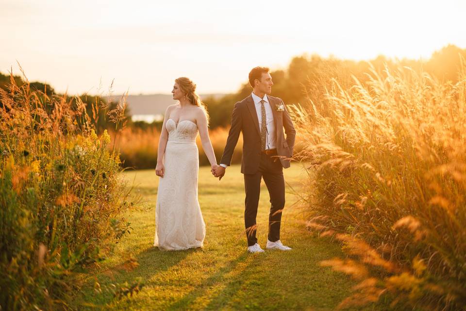 Golden Hour in the Prairie