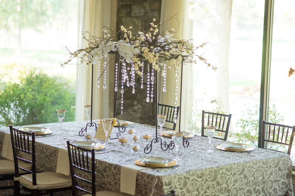 Rustic table Decor