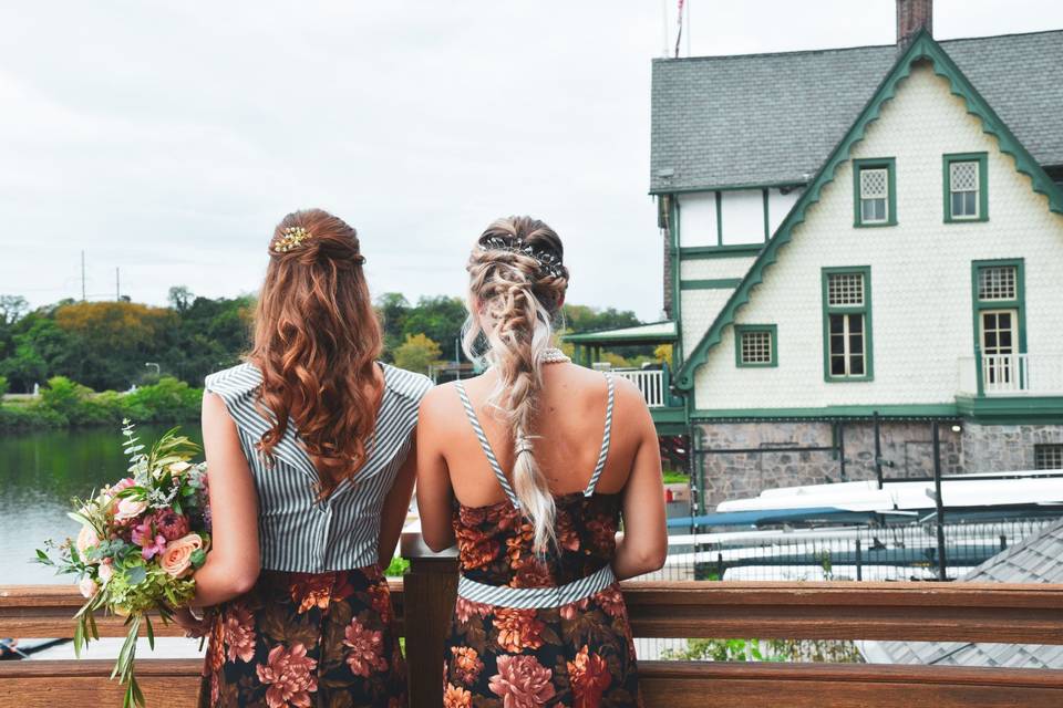 Bridal hair