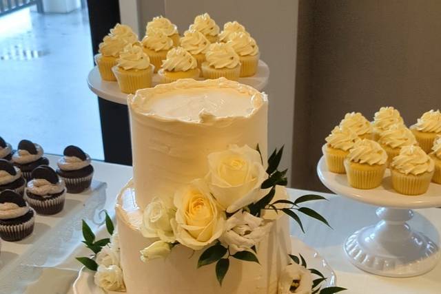 2 tier cake