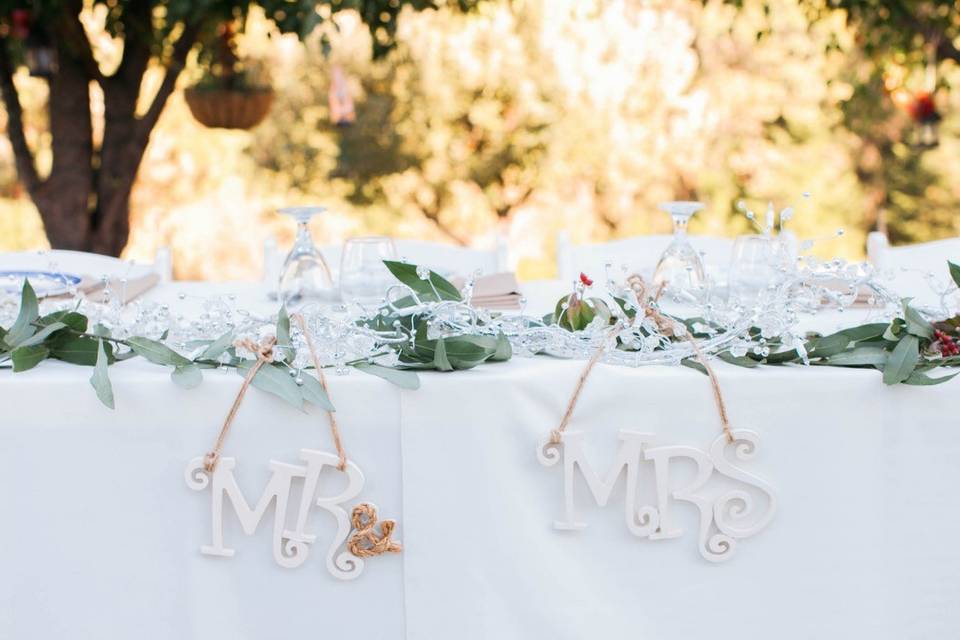 Sweetheart Table