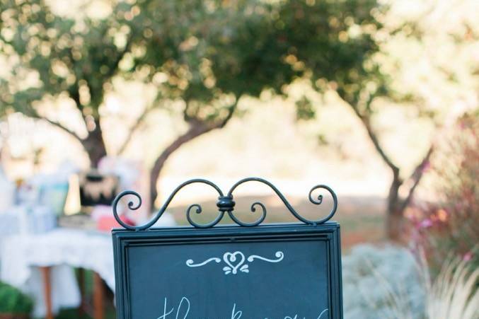 Chalkboard Easel