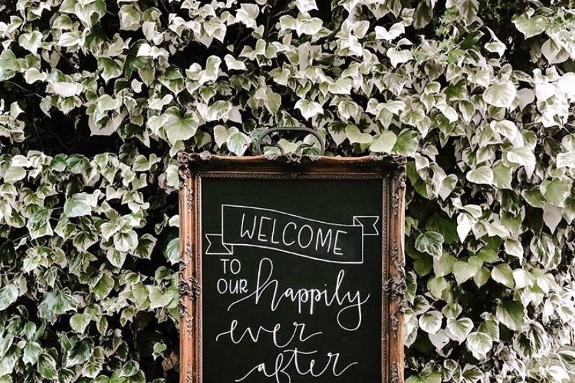 Chalkboard Sign