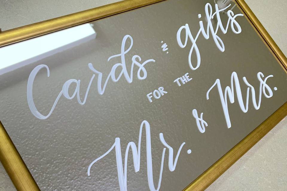 Cards and gifts mirror rentals