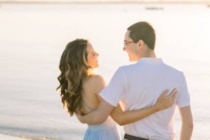 OnSite Beach Engagement Makeup