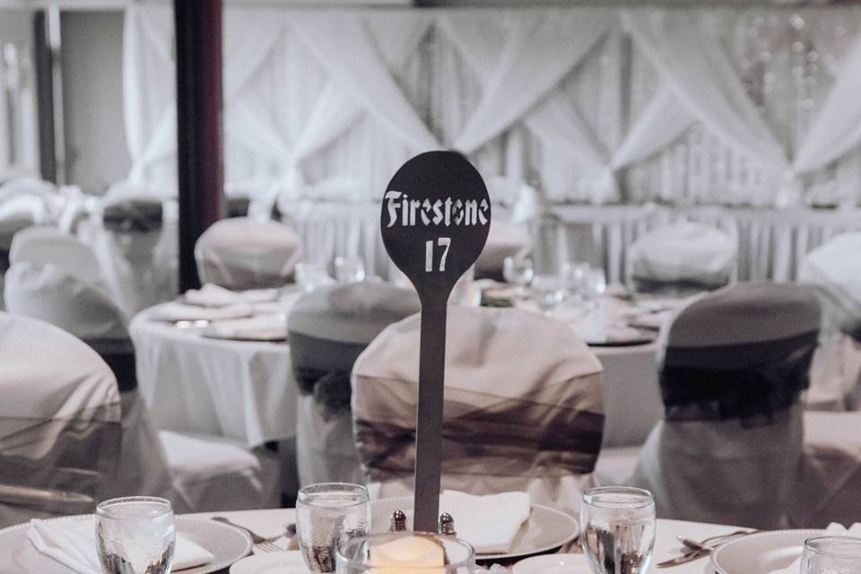 Table Numbers