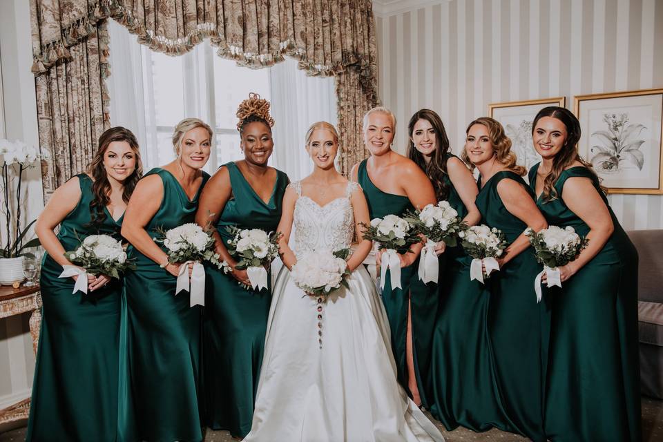 Shelby & Michael Bridal Party
