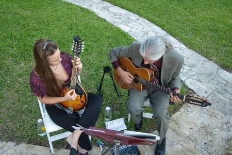 Playing outside