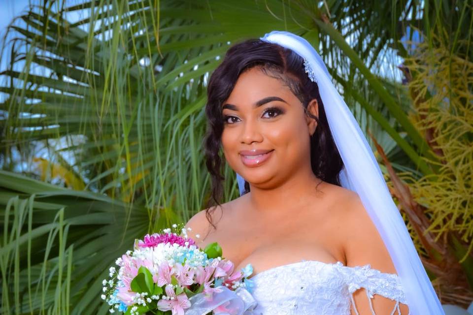 Bridal makeup artist Jamaica