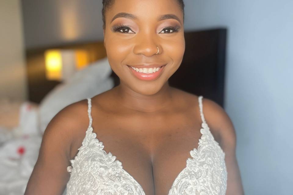 Bridal makeup artist Jamaica