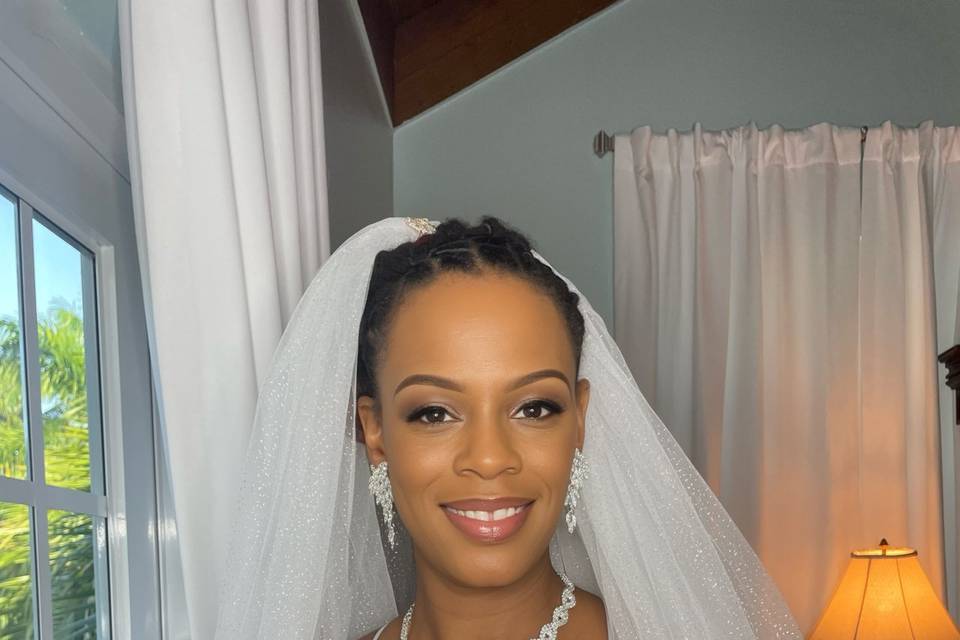 Bridal makeup artist Jamaica