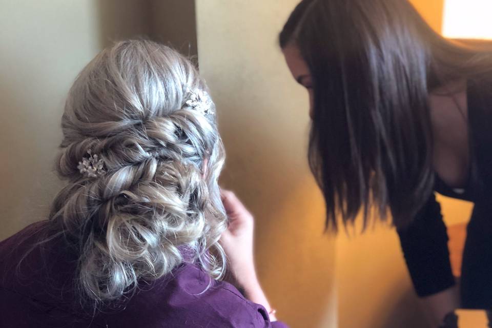 Bride Hair & Makeup Trial