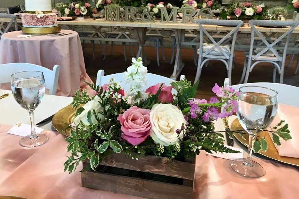 Floral centerpiece