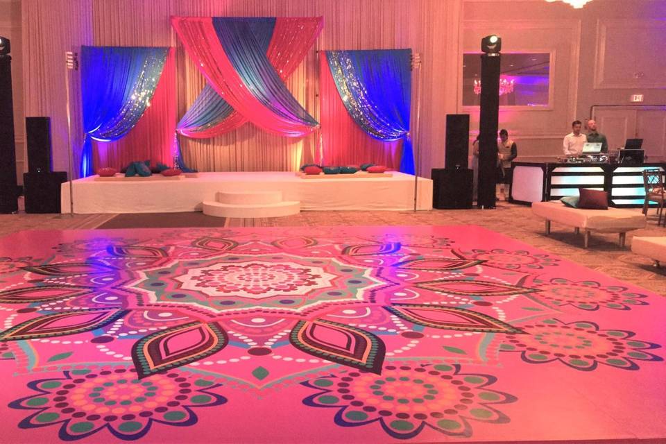 Sangeet Backdrop