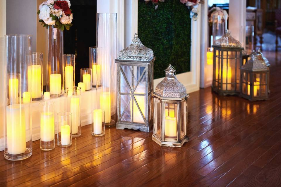 Lantern centerpiece