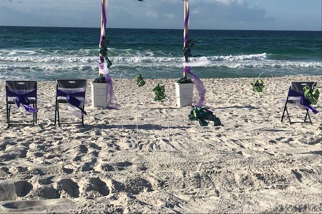 Beach wedding