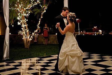 Couple dancing
