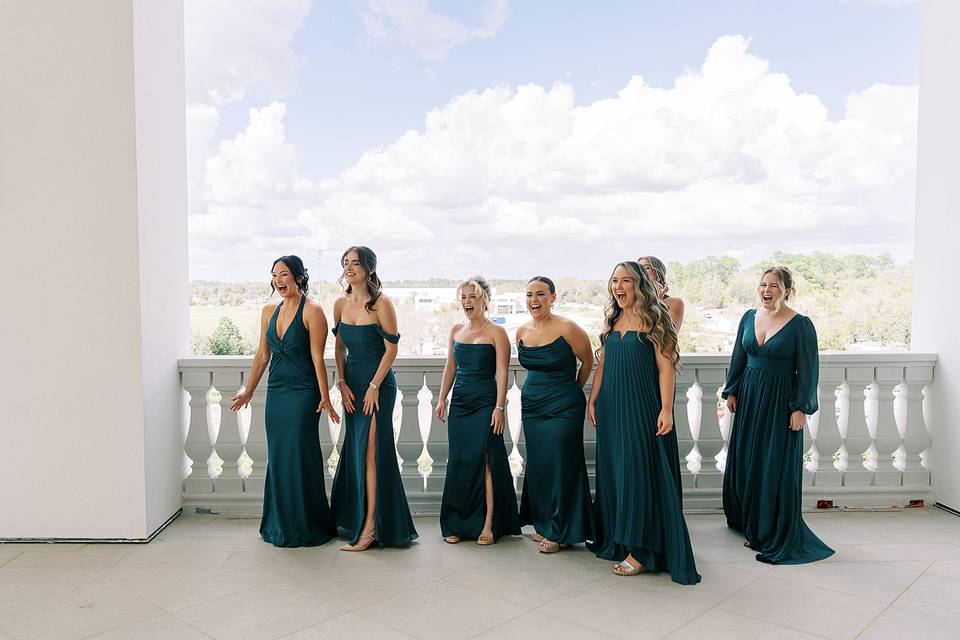 Bridal Party Gathering