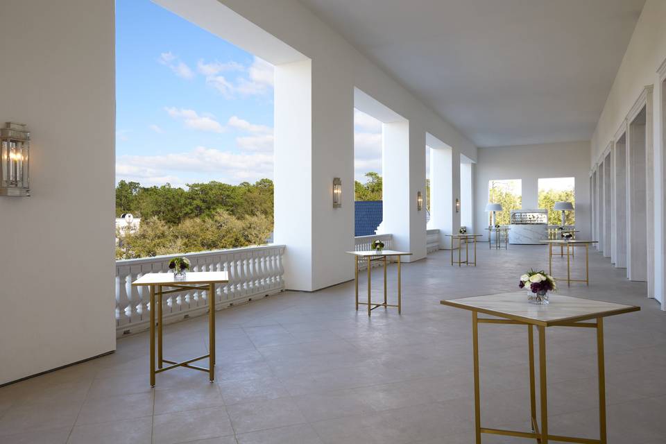 Pre-function space