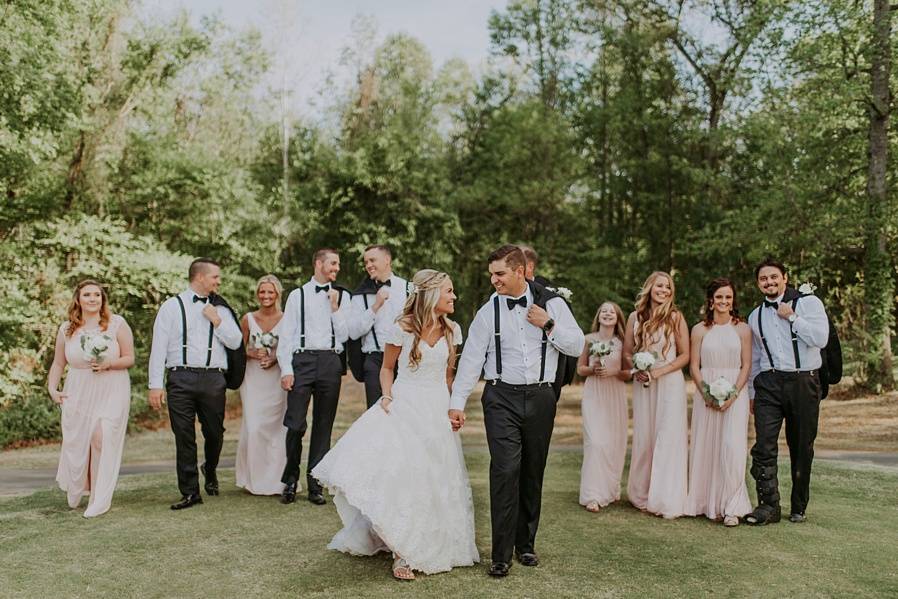 The couple with friends| Connection Photography