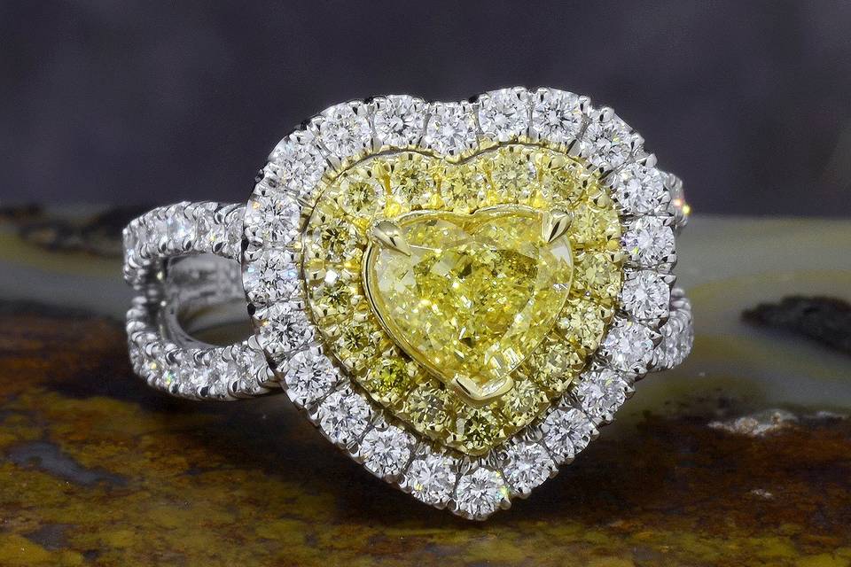 Heart Halo Canary Engagement