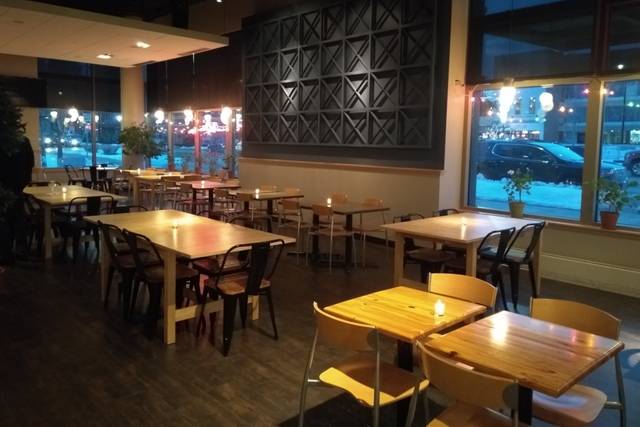 Main dining room at night