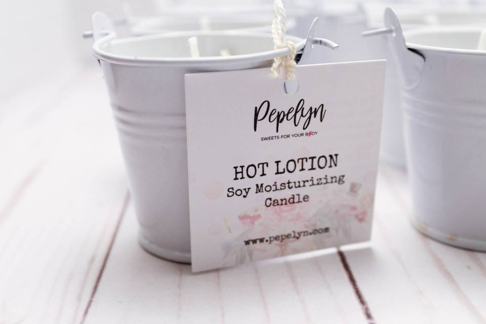 Hot Lotion ,soy candle