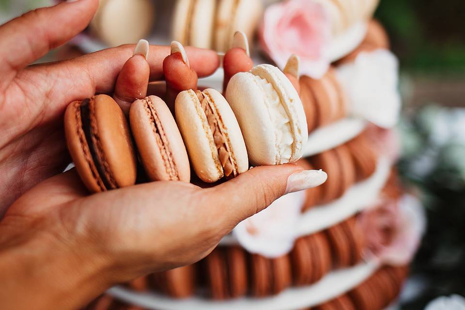 French Macarons Tower