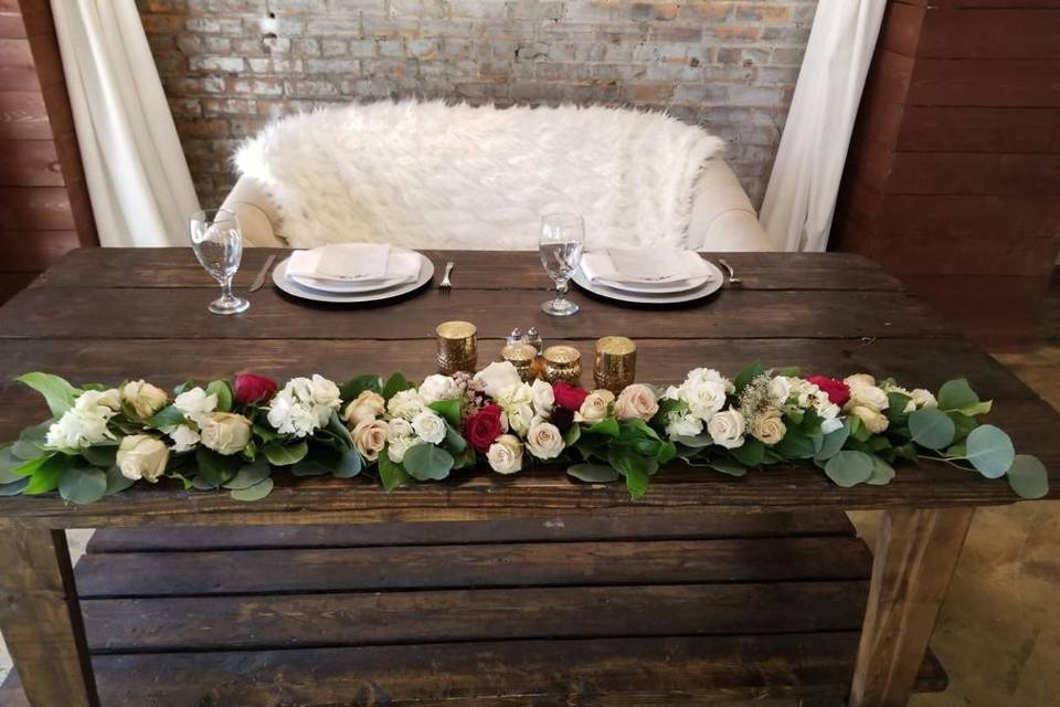 Table bouquet