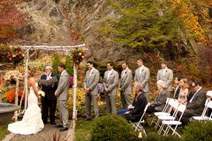 Outdoor wedding