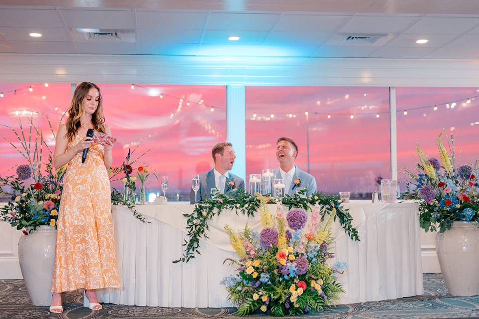 Ballroom Sweetheart Table