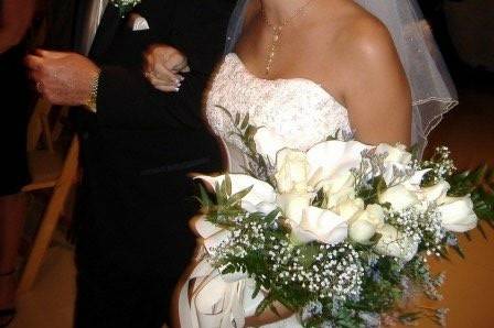 Tanned bride