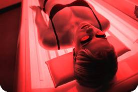 Getting tanned