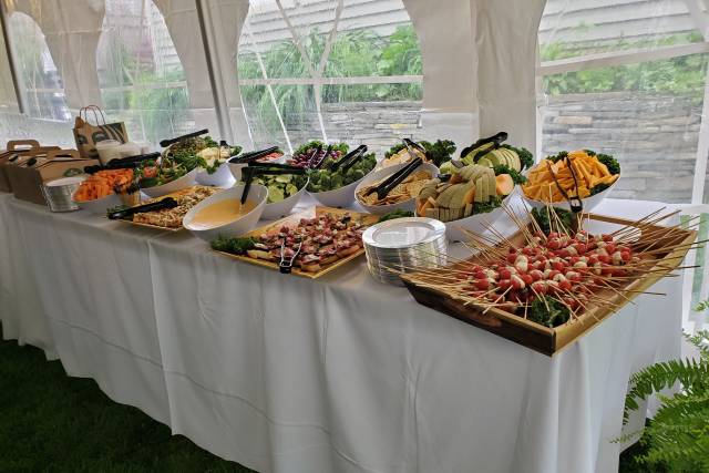 Private Residence Tent Setup