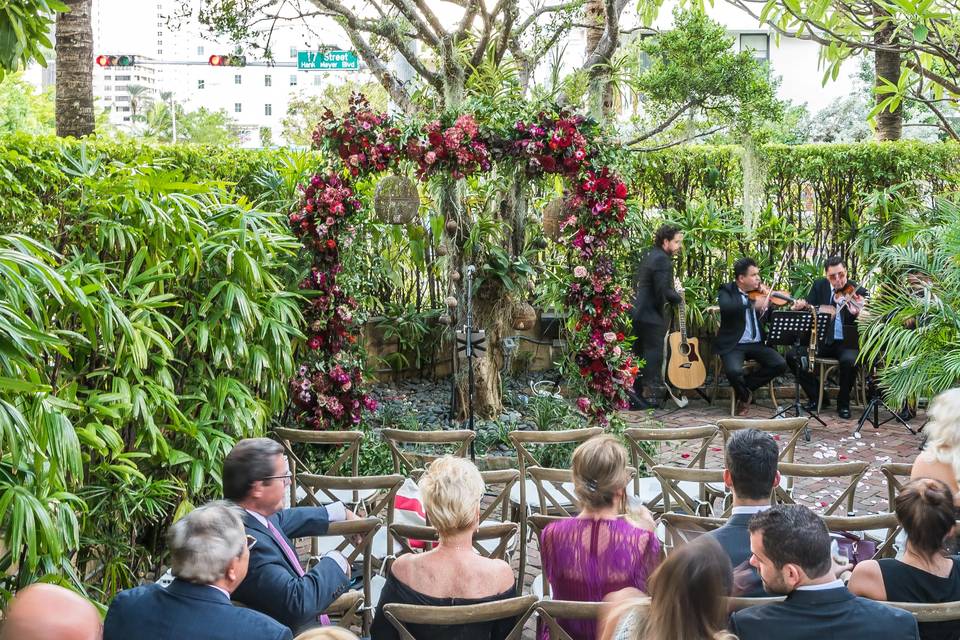 East Garden Ceremony