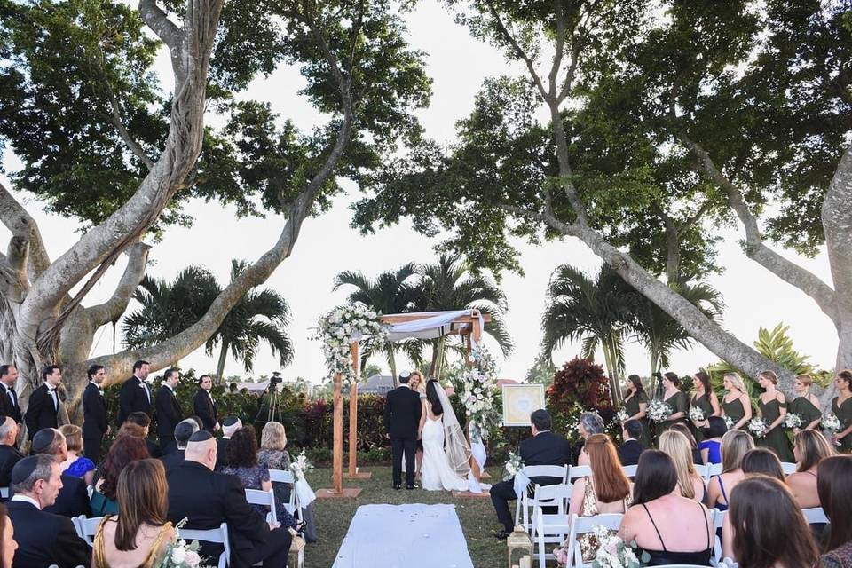 Chuppah in paradise