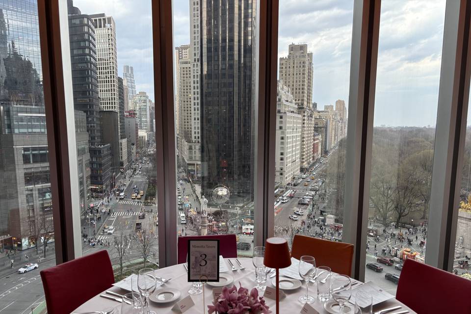NYC Columbus Circle Wedding!