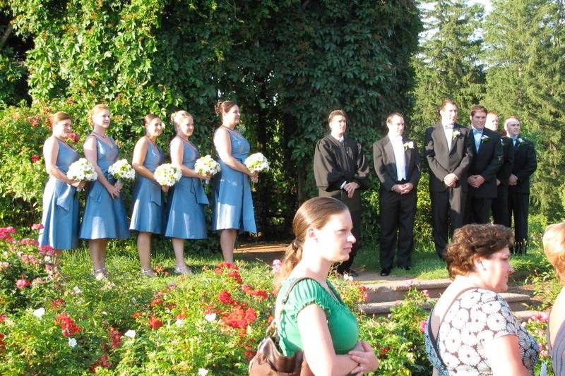 Wedding attendants