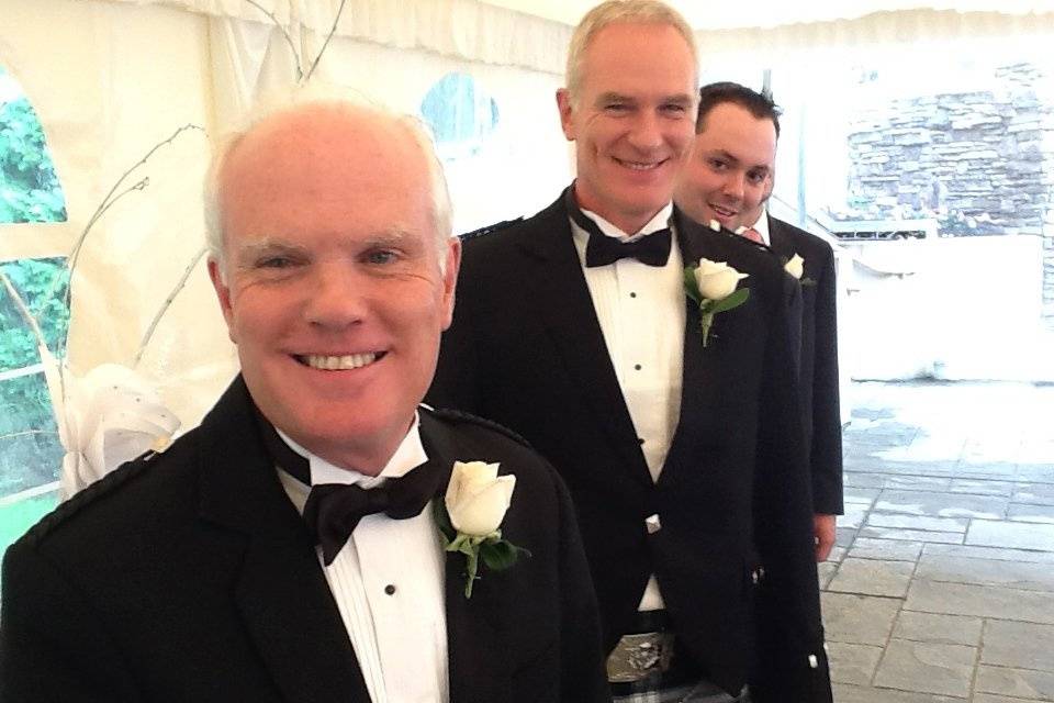 The groomsmen